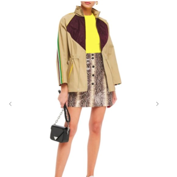 Sandro Kimberlay Leather Mini Skirt L NWT - Picture 3 of 17